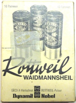 Cal. 20/70, Rottweil Waidmannsheil, No.5, 3,0 mm, 10er Pack (EWB)