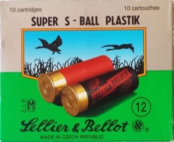 Flintenpatronen Kal. 12/67,5 Sellier & Bellot 10er Pack.  (EWB)