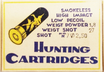 Flintenpatronen Kal. 16/70 Hunting Cartridges10 er Pack. (EWB)