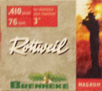 Flintenpatronen Rottweil Brenneke  Kal. ,410/76 Magnum 5er Pack. (EWB)
